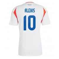 Pánský Fotbalový dres Chile Alexis Sanchez #10 Copa America 2024 Venkovní Krátký Rukáv